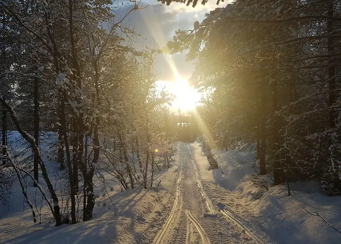 Malangen 펜션 Kjerkevik